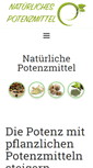 Mobile Screenshot of natuerliches-potenzmittel.com