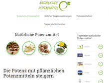 Tablet Screenshot of natuerliches-potenzmittel.com